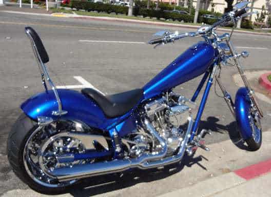 San Diego custom motorcycle
