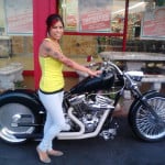 motorcycle gal