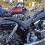 California custom motorcycle