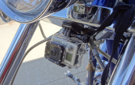 GoPro motorcycle mounts