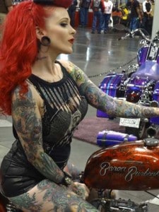 motorcycle gal - San Diego Motorcycle Lady
