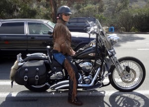 motorcycle gal - San Diego biker girls