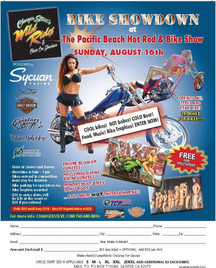 San Diego Pacific Beach Hot Rod Motorcycle Show