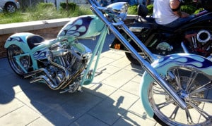 San Diego custom chopper Motorcycle Anti-theft