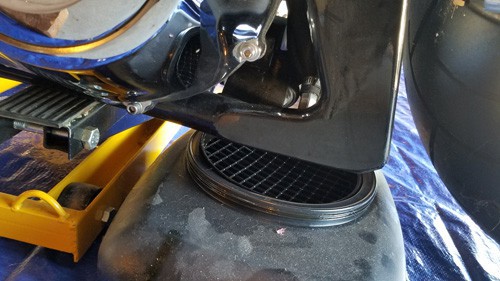 motorcycle oil change