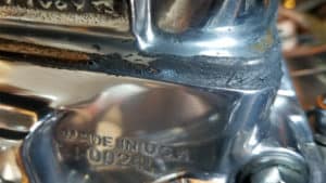 How to fix motorcycle engine oil leaks    motorcycle oil leak
