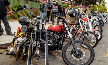 Southern California motorcycles custom chopper motorcycles