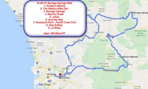 Borrego Springs - Best San Diego Chopper Motorcycle Rides